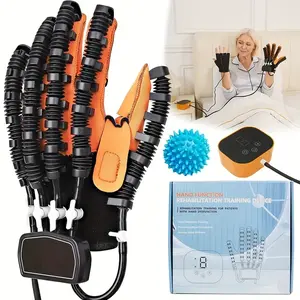Intelligent Hand Rehabilitation Robotic Glove - With Finger Exercise Function, Motorized Relaxation Device, Adjustable Speed Control USB Powered, Suitable for Elderly and Middle-Aged - Ideal Gift for Hand Dexterity Enhancement and Post-Operative Recovery