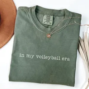 In My Volleyball Era Shirt, Comfort Colors Volleyball T-shirt, Volleyball Player Gifts, Volleyball Shirt, Beach Volleyball, Volleyball Coach