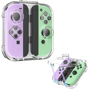 [Box Only, No Joy-Con] Fintie Clear Storage Box for Nintendo Switch Joy-Con, Lightweight & Portable Console Protection Case with Magnetic Closure