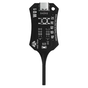 Mini Type-C Inductance Tester, Motherboard Coil Tester for PCB Repair, One-Button Elecronic Circuit Board Detector
