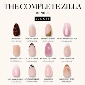 GLAMNETIC X GLAMZILLA: GLAMSQUAD FOREVER Press On Nail Full Sets Collection
