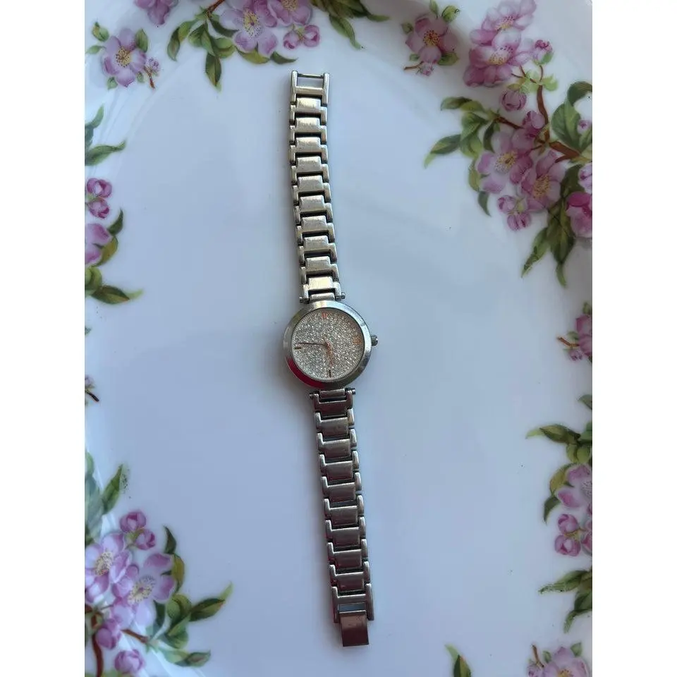 Diamonte Silver Watch