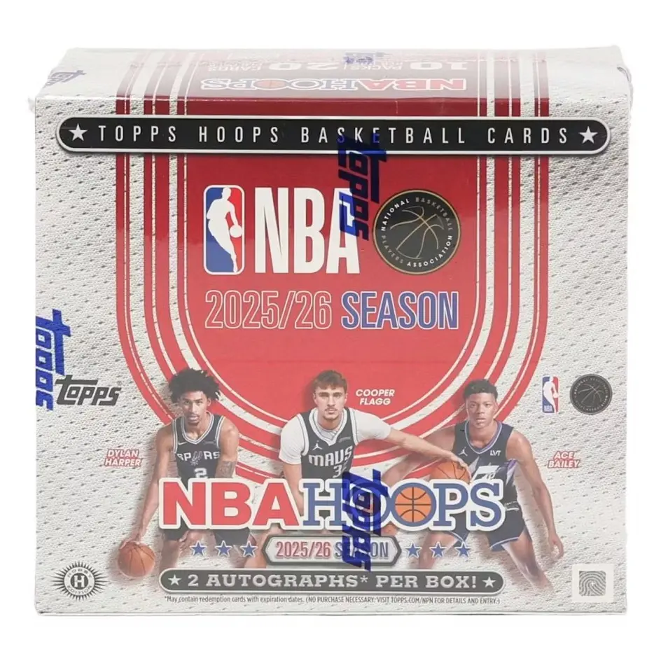 2025/26 Topps Hoops Basketball Hobby Jumbo Box