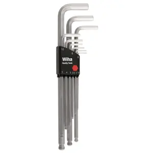 Wiha 66994 Metric Ball End Long Hex L-Key Set
