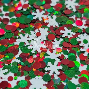 Classic Holiday Chunky Glitter - Multicolor Glitter