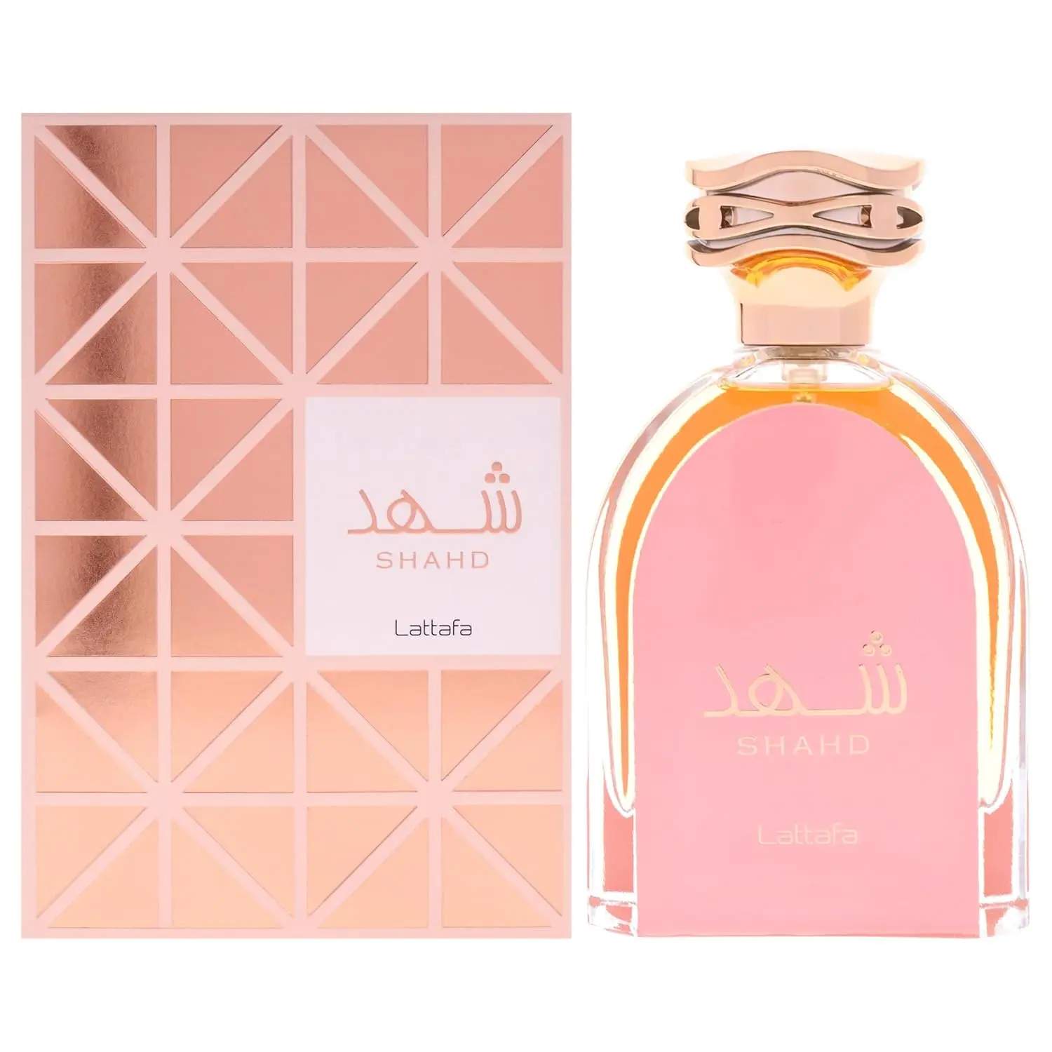 Lattafa Perfumes Shahd for Unisex Eau de Parfum Spray, 3.4 Ounce