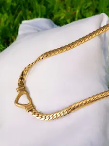 Irish Heart - Gold Necklace