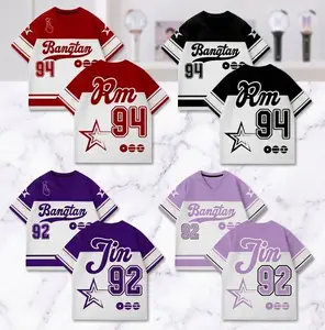 Personalized Bundle Boys Football Mesh Jersey, Gift For Fans, Custom Name And Number Tour Idol Jersey