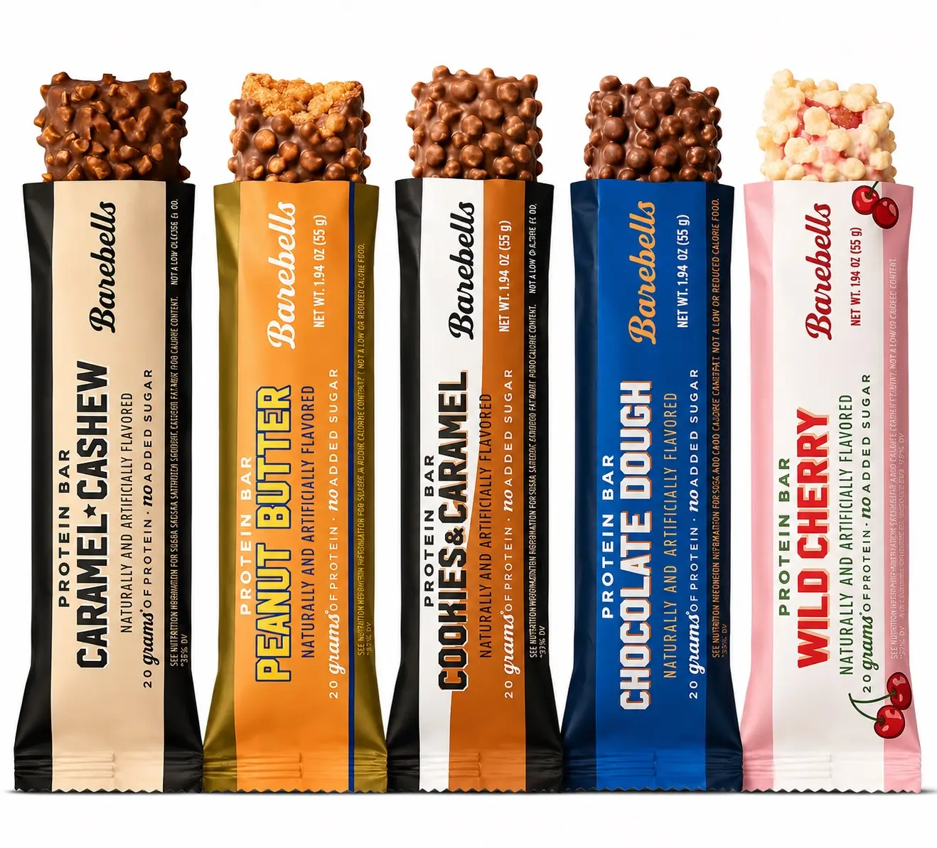 Barebells Protein Snack Bar Variety Pack (5 Bars)