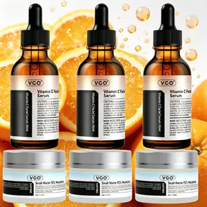 VGO Glow Up Skincare Set:Snail Mucin 92% Moisturizer Daily Face Gel Cream for All Skin Types, 50g Hydrate Nourishing Facil Serum,30ml / 60ml Comfort Skincare Face Serum Sensitive Daily Moisturizer Facial Hydrating,Gentle Formula Ideal for Sensitive Skin