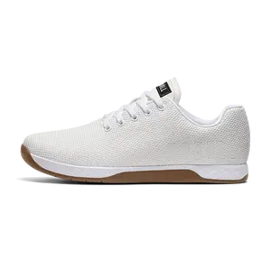 NOBULL Men's Outwork Shoe in White Gum - OG Strength Training Shoe, Durable Gym Trainer, Lifting Sneaker
