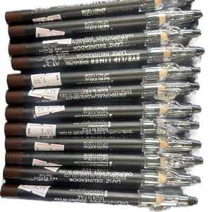 Beauty Pencil with Sharpener, Dark Brown - Perfect for Writing and Correction