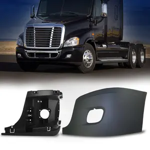 Bumper with Reinforcement Support (with Fog Light) for 2008-2017 Freightliner Cascadia | Left