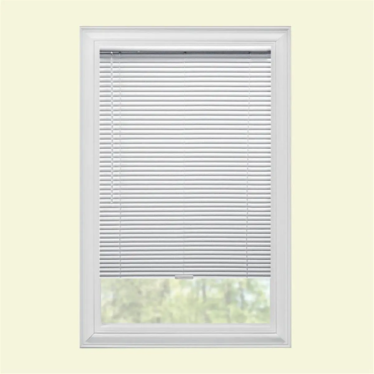 2 in. Cordless Vinyl Blind, White - 56 x 64 in.