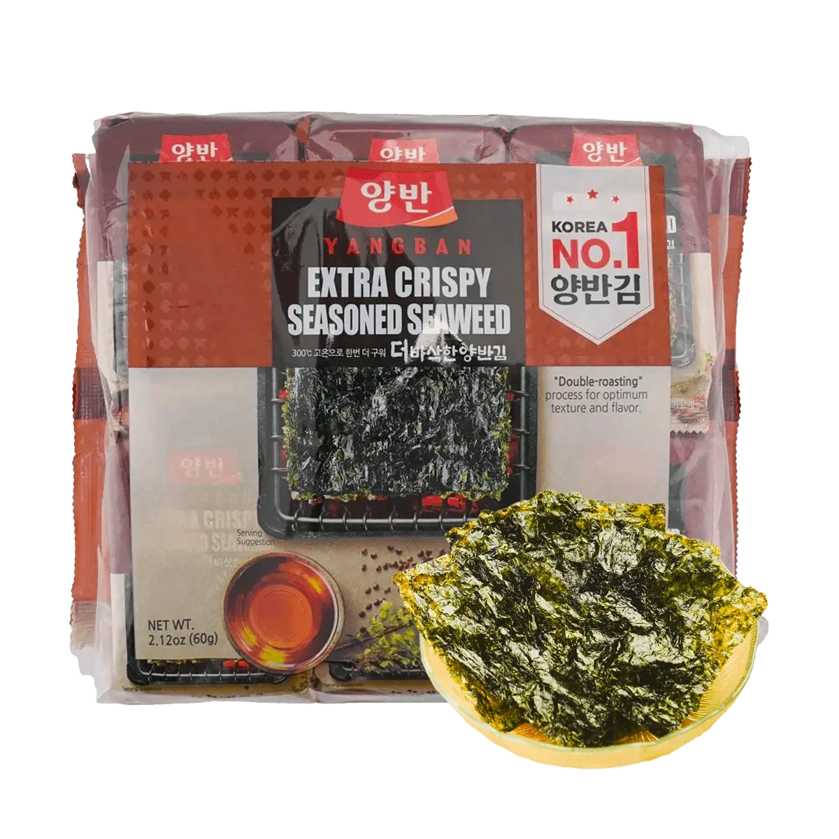 DONGWON Seasoned Seaweed with Sesame Oil 5g x 12pack