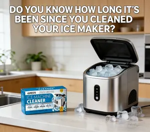 Universal lce  Cleaner Tablets 6-Pack, Nickel-Safe Descaling Solution for All lce Makers, PowerfulScale Remover for Countertop lce Maker & Nugget lce Maker, Universal lce  Cleaner to ExtendMachine Life & Keep lce Fresh & Clean ice machine