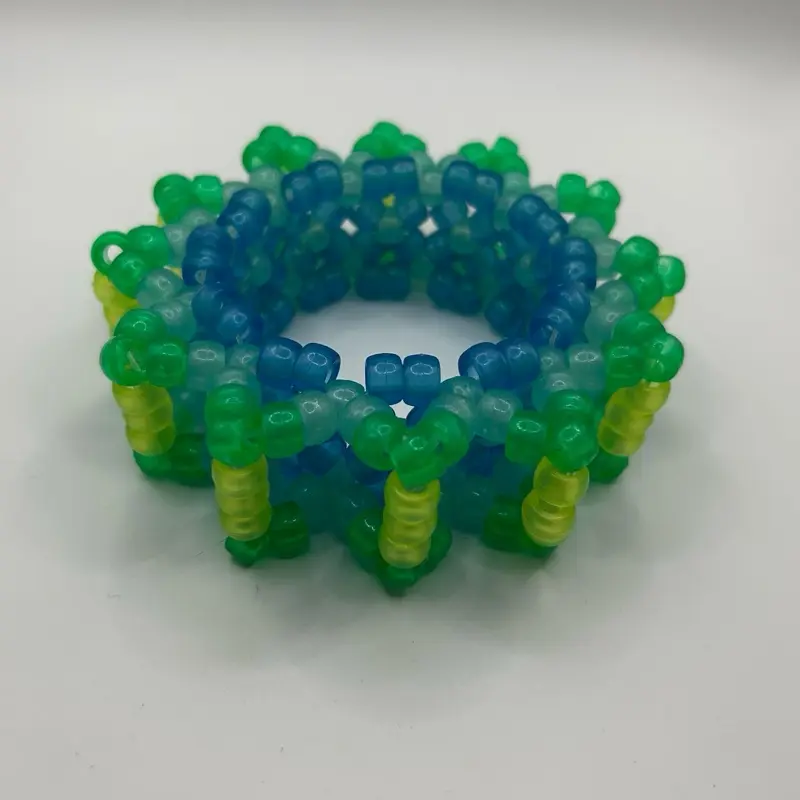 Glow in the dark Kandi Cuff