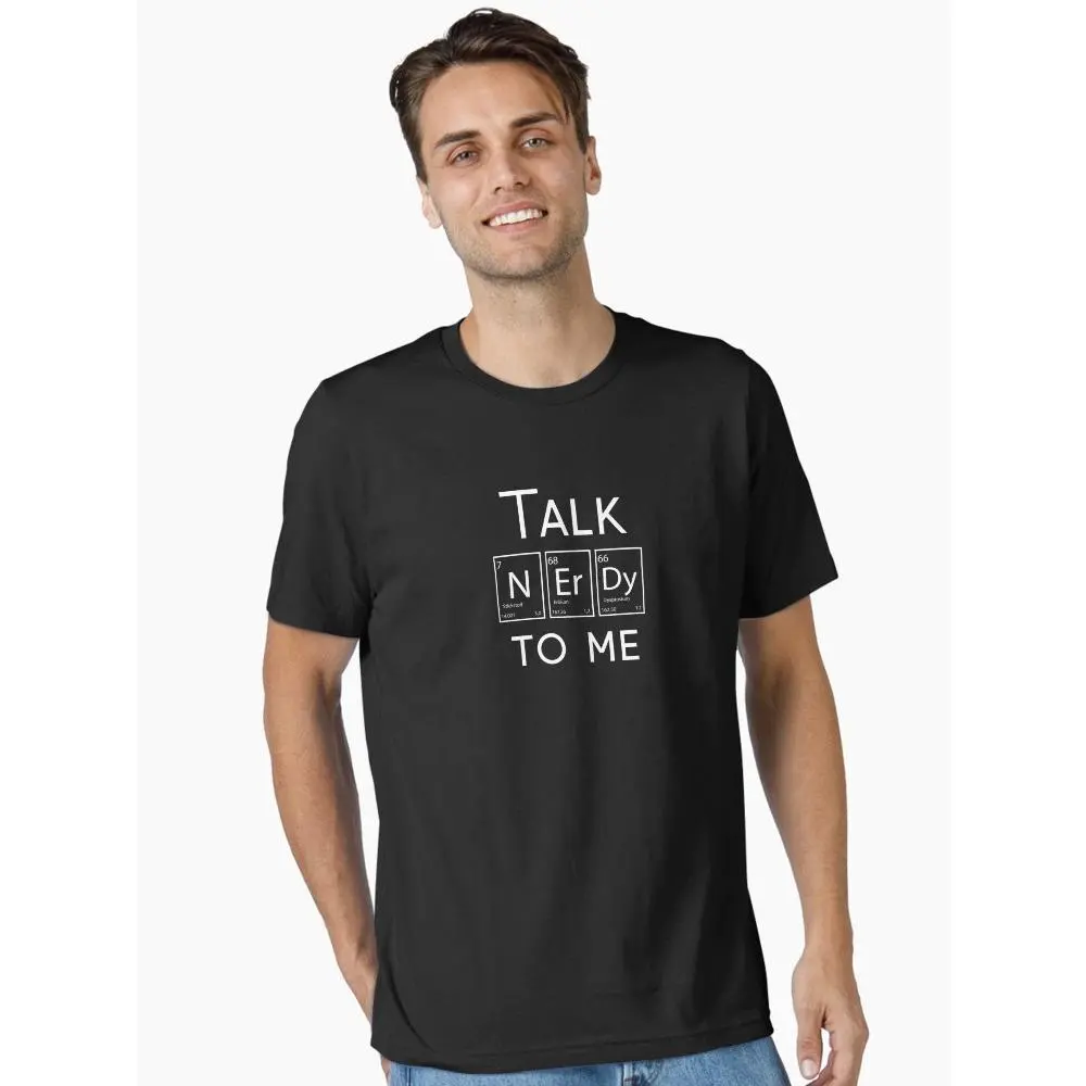 talk nerdy to me Periodic Table Design Essential T-Shirt