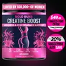 Bold Buns Creatine for Women – Build Strength, Support Skin Glow & Hair Heath, Recover Faster | 30 Servings