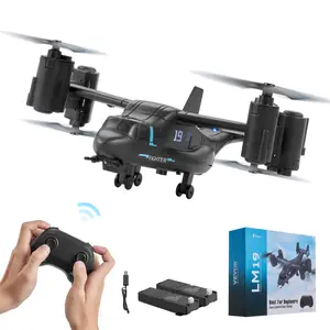 VEVOR RC Helicopter,  2.4GHz Remote Control Helicopter with Gyro, 4-Channel RC Airplane for Beginner, Wing Lights & One-Key Takeoff/Landing, Flying Plane Toys for Kids Ages 8 and up