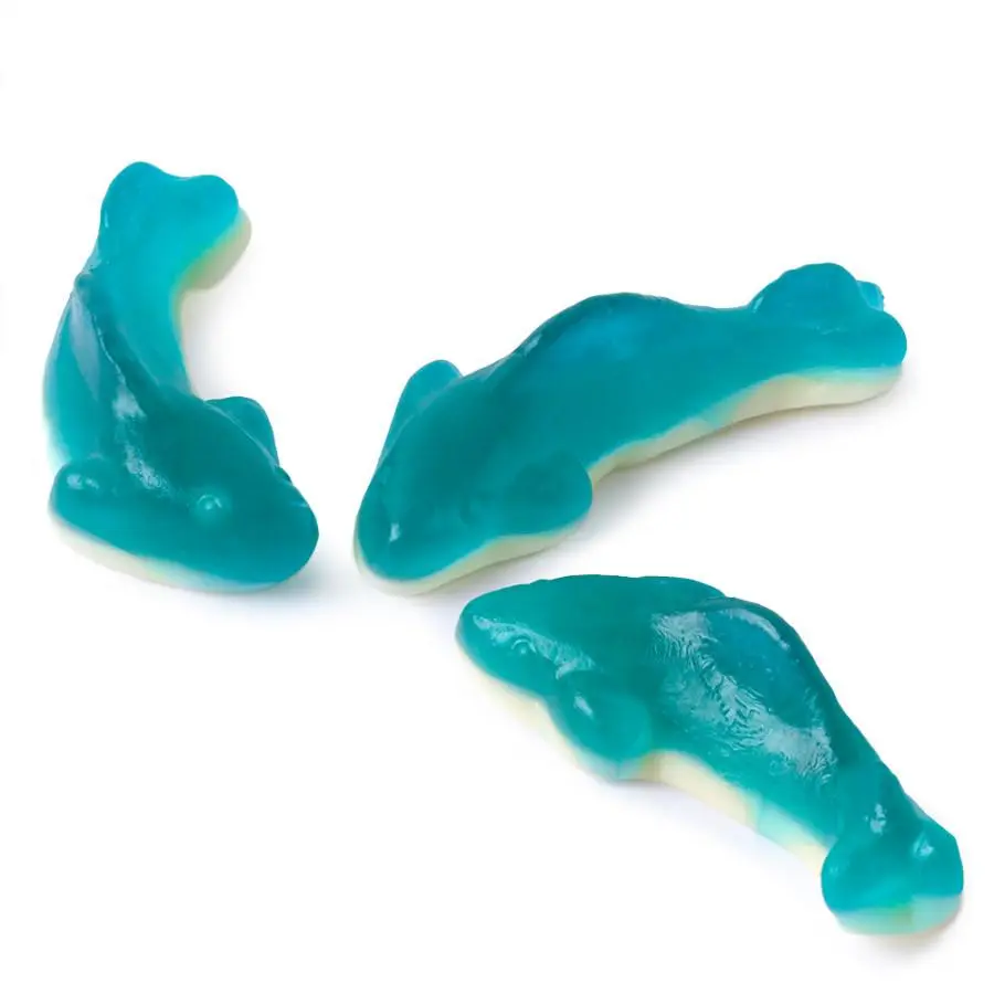 Clever Blue & White Gummy Sharks 6.6 lkb