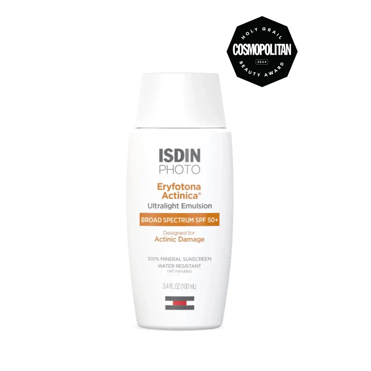 ISDIN Eryfotona Actinica Original Non-Tinted Facial Sunscreen Cream (150g) - Mineral SPF 50+ Daily Moisturizer, Hydrating, Ultra-Lightweight, UV Protection, Skin Repair, Radiant, All Skin Types, Makeup Compatible, Hydrate, Moisture