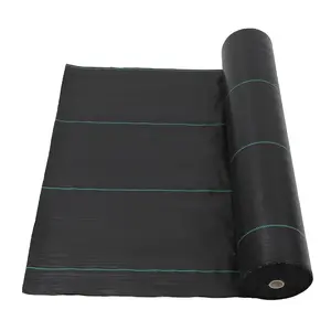 6Ft x 300Ft Heavy-Duty 3.2Oz Landscape Weed Barrier Fabric - Premium Ground Cover for Gardens, Driveways & Erosion Control, High Permeability Polypropylene Weed Block Mat