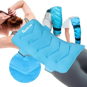 XXL Full Back Ice Pack Wrap, Reusable Gel Cold Compress for Upper and Lower Back, Long-Lasting Flexible Ice Pack for Muscle Fatigue, Soreness, and Post-Workout Recovery
