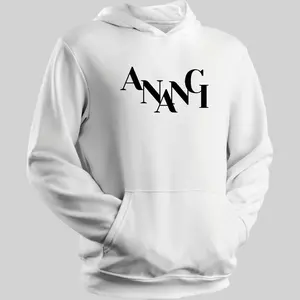 Midnight Essentials White Hoodie - Comfortable Fit, Classic Design, Ideal for Everyday Wear