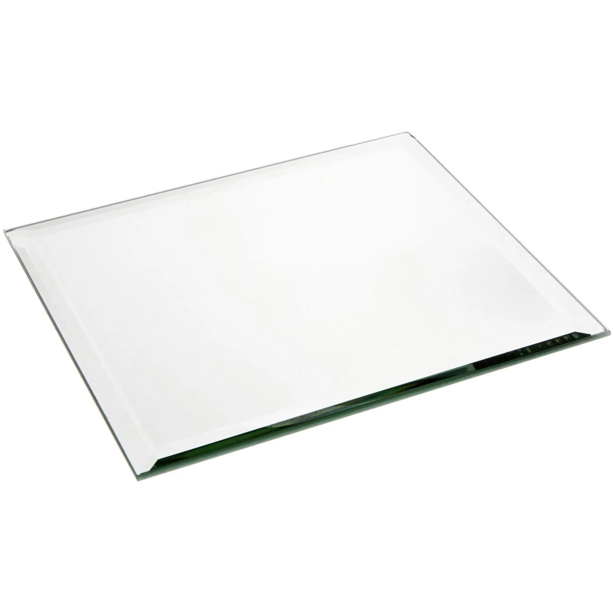 Plymor 18" Square, 5mm Thick Beveled Glass Mirror