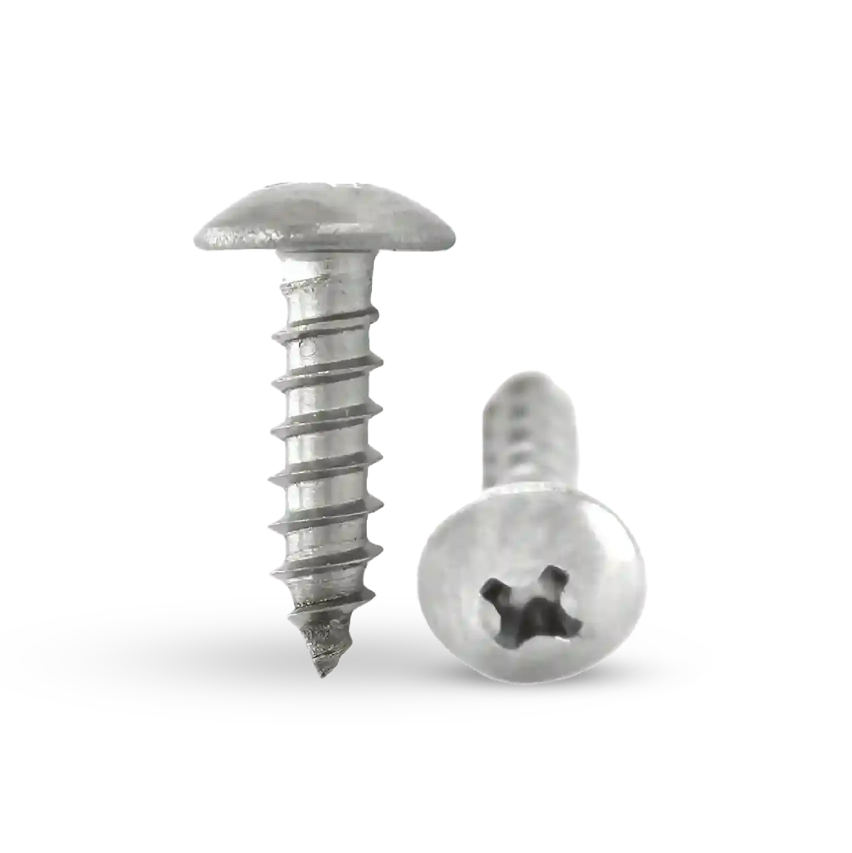Shopcorp 18-8 Stainless Steel Phillips Drive, Truss Head Sheet Metal Screw (#6, 1/2 Inches)