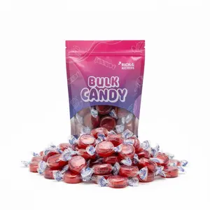 Sugar Free Fiery Cinnamon Hard Candy Discs -1 lb Bag Individually Wrapped Keto And Diabetic Friendly Cinnamon Flavored Gourmet Candies (16oz)