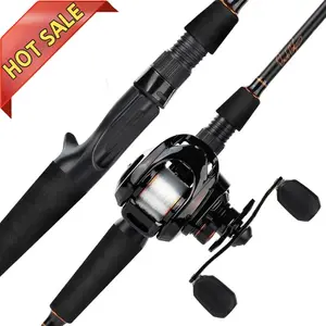 KastKing Brent Chapman Casting Rod and Reel Combo, Tailored Tackle Kits, IM6 Graphite 2Pc Blanks, 5.2:1 Gear Ratio, 9 + 1/5 + 1 Ball Bearings, Stainless Steel Guides, EVA Handles