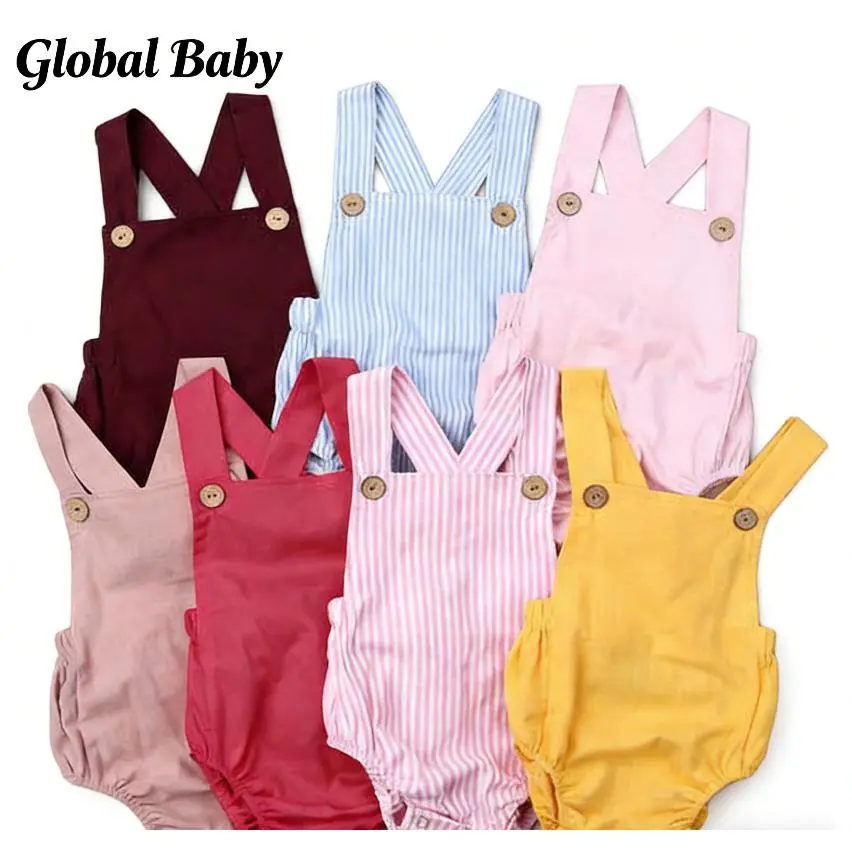 Global Baby 2026 Overalls Autumn Style Infant Corduroy Pants Boys Casual Girls Pants Baby Outing Children's Clothing Sleeveless Suspender Solid Stripe Jumpsuits with Button Brief Fashion