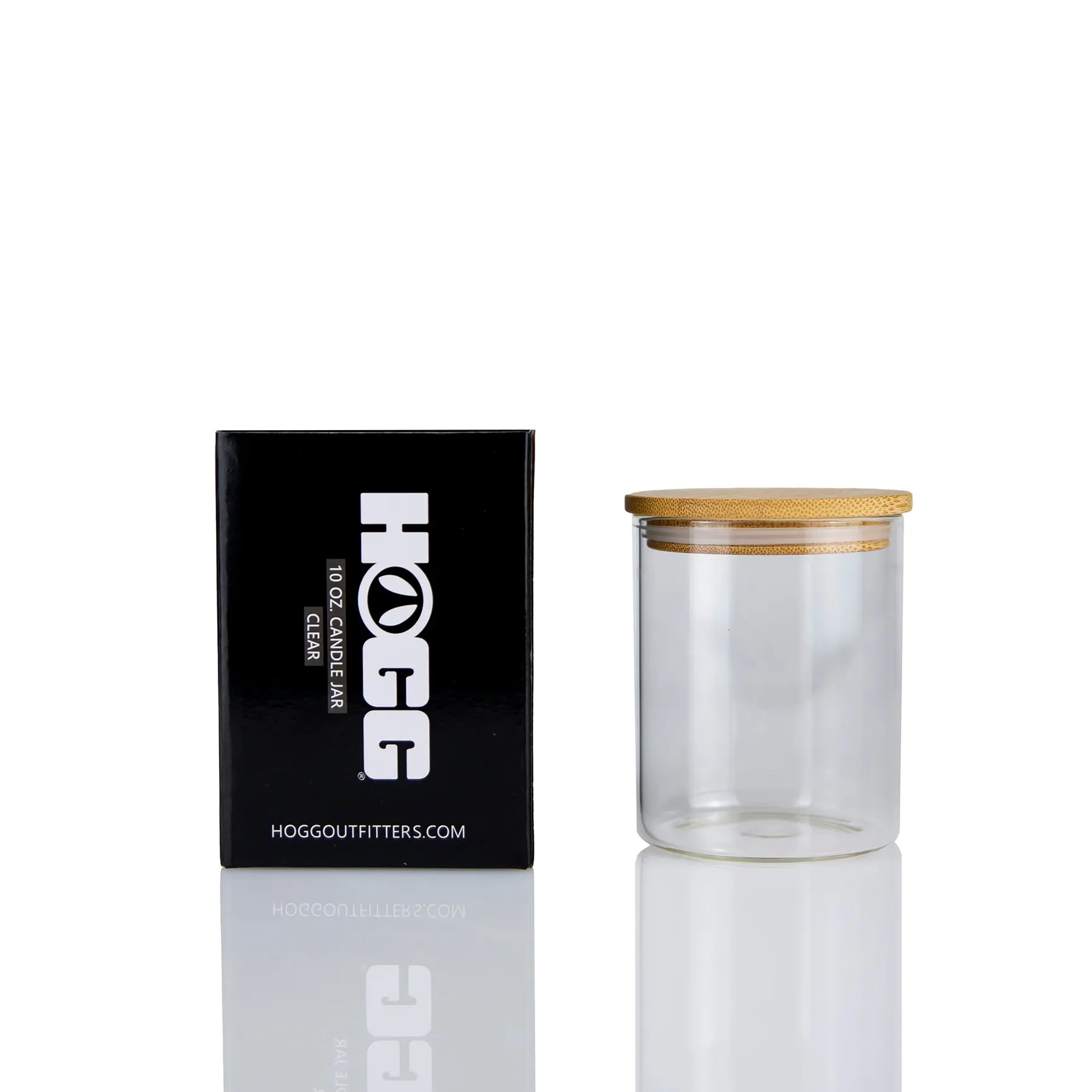 10oz Sublimatable Candle Jar - Clear