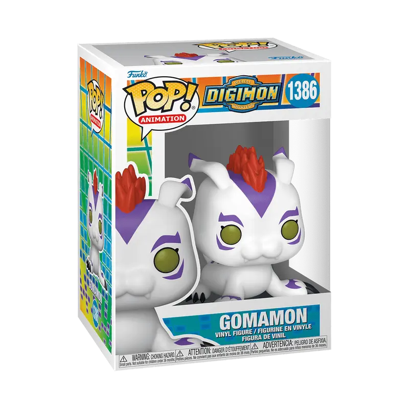 Funko Pop! Digimon - Gomamon #1386 Collectible Pop Vinyl Figure