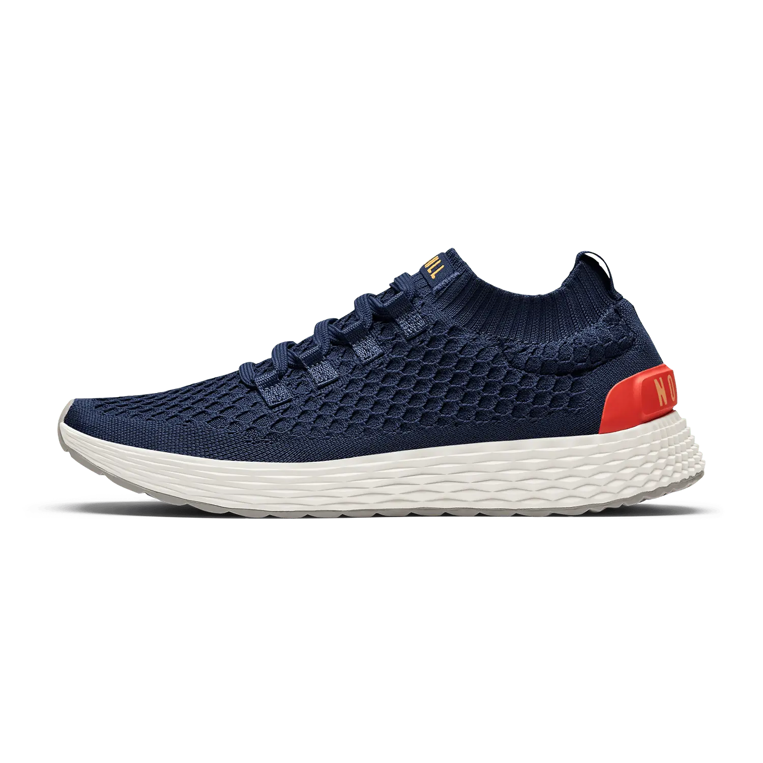 NOBULL Men's Allday Knit Shoe in Night Navy - Everyday Walking Sneaker, Comfortable Slip-On Shoe, Casual Trainer