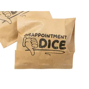 The Disappointment Dice™ Set | RPG Set of 7 Unmatched Mystery Dice | Each Die Is "Unique" | Joke Gift for People You Dont Really Like