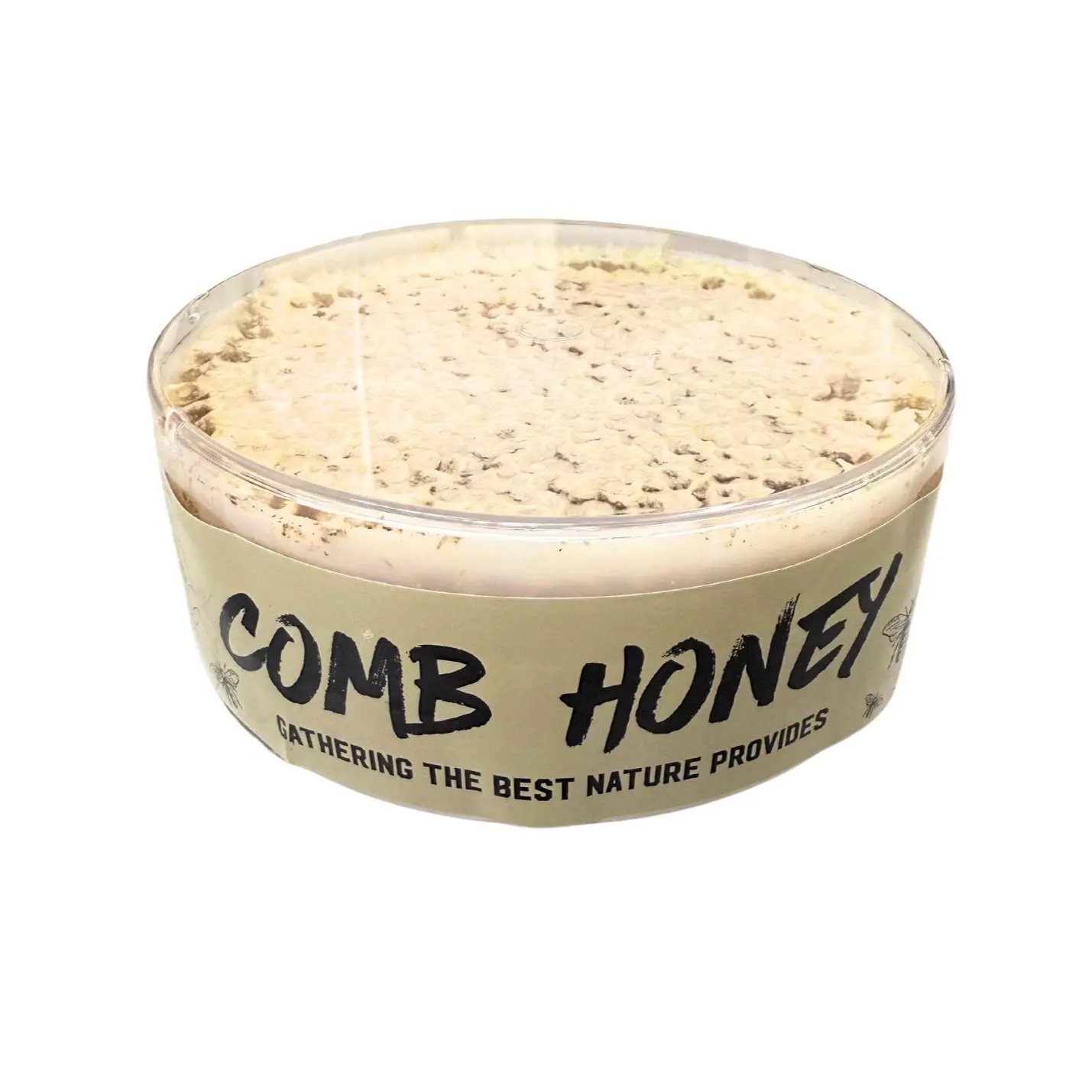 Pure Raw Honeycomb – 100% Natural Honey & Beeswax (11 oz.)