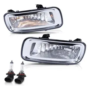 2pcs Clear Lens Front Left & Right Fog Lights Lamps Fit For 2004-2006 Ford F-150