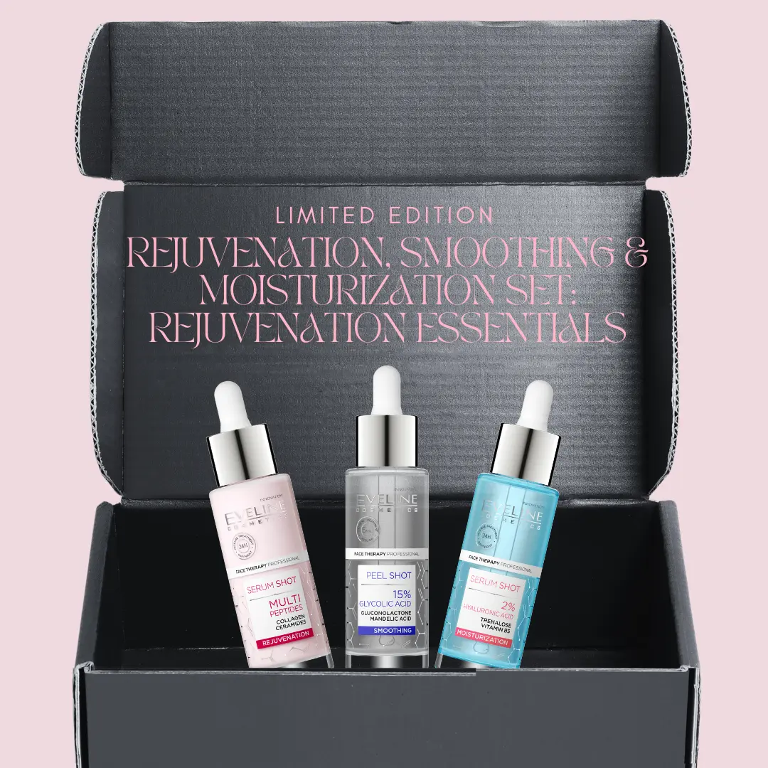 Eveline Cosmetics Serum Shot Trio (30 ml each) – Limited Time Bundle
