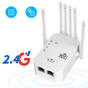 Internet Repeater,Dual-Band WiFi Extender with Ethernet Port,1200Mbps High-Speed Signal Booster , Compatible with 2.4GHz & 5GHz Routers for Whole Home Coverage, WiFi Range Extender