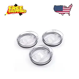 20oz Skinny Tumbler Replacement Lids 3 Pack,2.75in