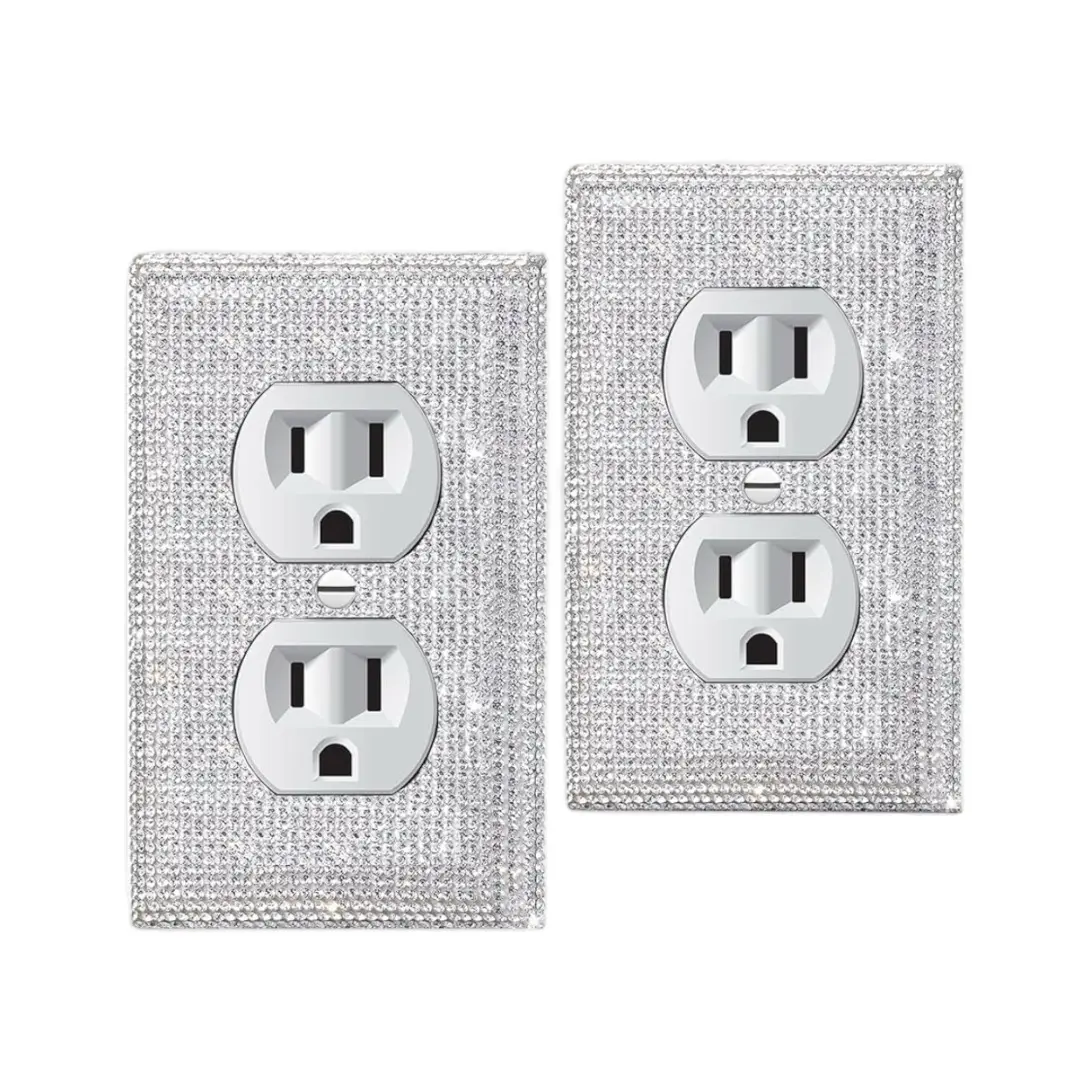 Rhinestone Outlet Cover for Home Appliances bundle