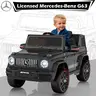 ANPABO Licensed Mercedes-Benz G63 12V 7Ah Battery-Powered Kids Ride-On Car (Ages 3-6) - 12 Months Warranty, Parent Remote, Wireless Music, LED Headlights, Ride On Wheels, Built-In Cells, Halloween Gift, Kids Toy