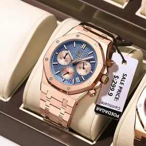 Swiss new multifunctional quartz men's watch fashion watch, men's watch, youth gift business quartz watch luxury watch