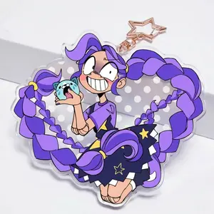 LillyLovebraids Poppy Playtime Chapter Acrylic Keychain – Cute Horror Game Character Keyring, Collectible Bag Charm, Fan Gift