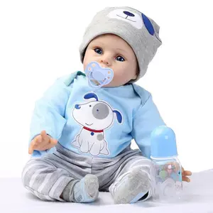 20" 50cm Rebirth Doll - Soft cloth body with vinyl limbs, cute face, and shape add a touch of realism, making it an ideal playmate for children.Birthday Christmas gift, perfect for imaginative play, gifts
