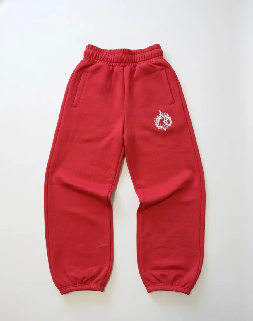 Crimson Red Pants