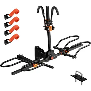 Platform 2 EBike Rack for  Hitch  Rack for SUV RV  Carrier   Racks 2-inch Receiver (Ebike Rack)